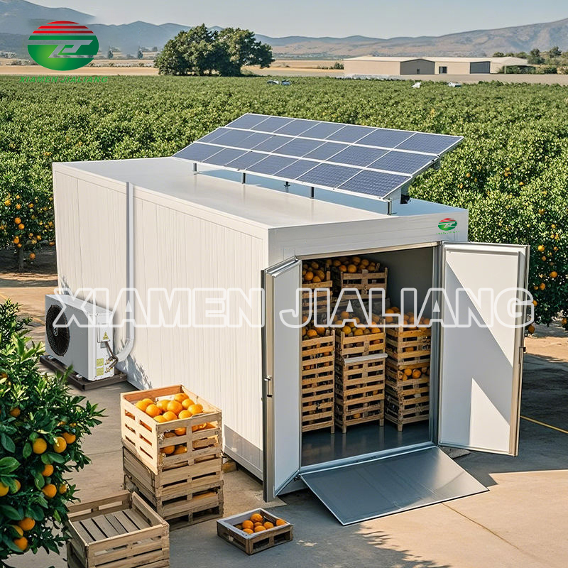 solar panel cold room