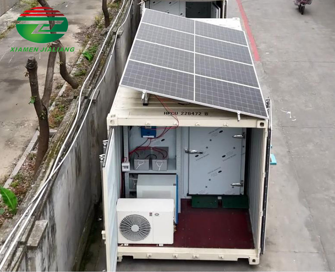 solar power cold room containers