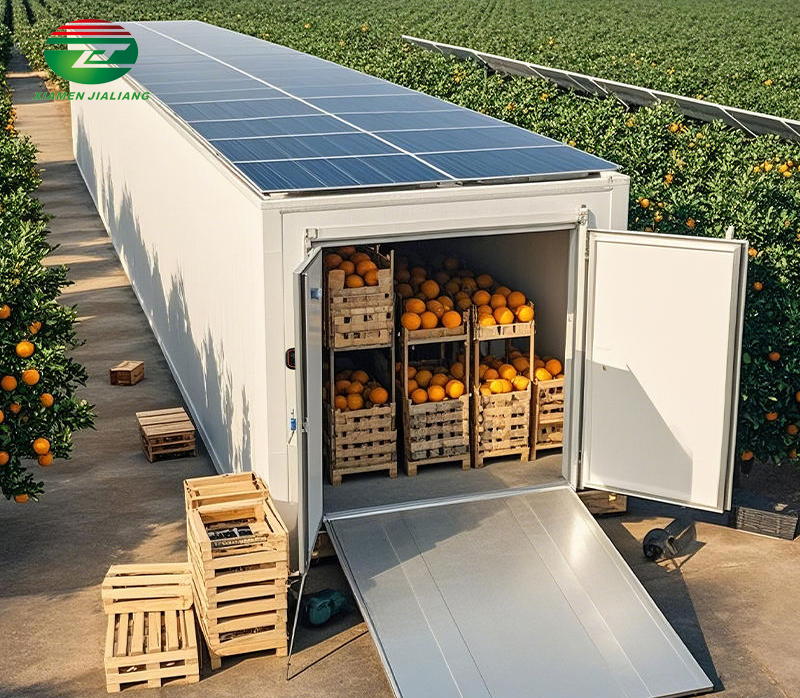 solar powered cold room